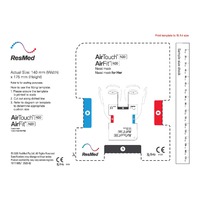 ResMed AirTouch N20 Nasal Mask Starter Pack: Large