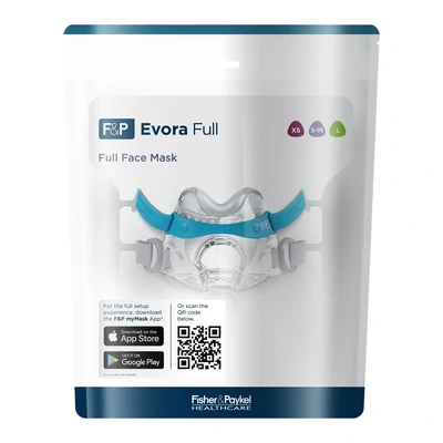 Fisher & Paykel Evora Compact Full Face Mask - Fit pack