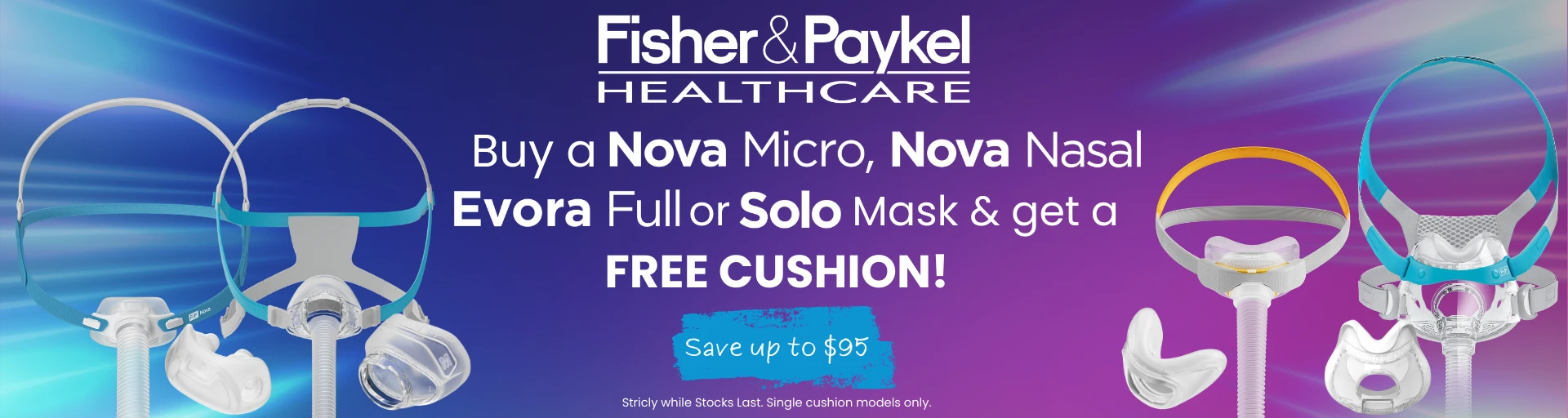 F&P Bonus Cushions CPAP Masks Cat