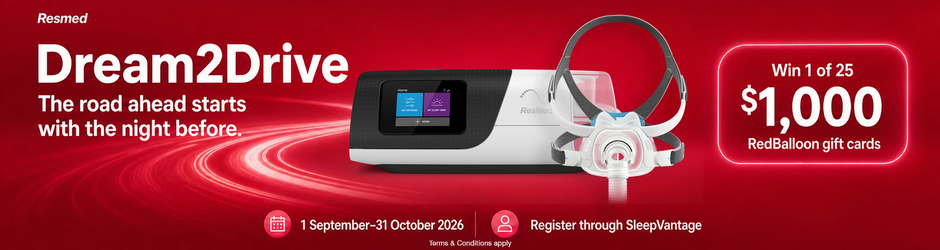 Resmed Dream2Drive Promo