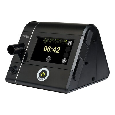 Lowenstein Prisma 25ST BiLevel (AUTO) S/T set with PrismaAQUA Humidifier, Heated Tube &amp; Modem