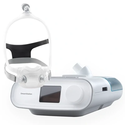 Philips DreamStation Auto CPAP Machine with Full Face Mask Package