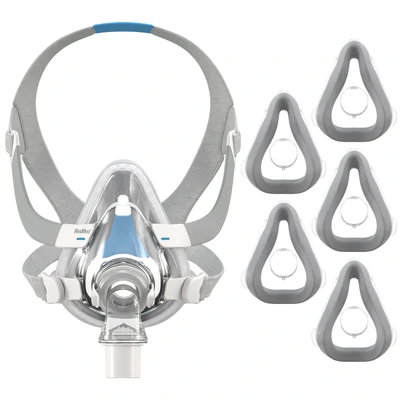 ResMed AirTouch F20 Full Face Mask + 5 Bonus Cushions