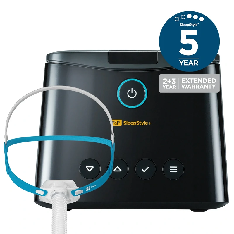 Fisher and Paykel Healthcare Fisher & Paykel SleepStyle+ Auto with Nasal Pillows Mask and 5Yr Extended Warranty