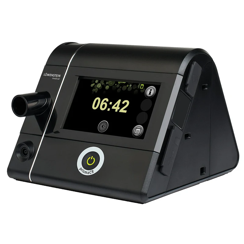 Lowenstein PrismaCR AcSV Therapy set with PrismaAQUA Humidifier & Heated Tube