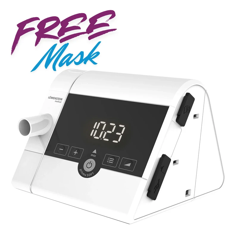 Lowenstein Lowenstein Prisma SOFT Max Fixed Pressure CPAP Machine with PrismaAQUA Humidifier & Heated Tube