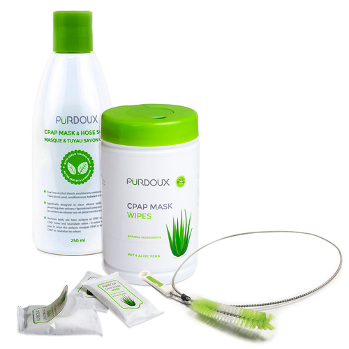 Purdoux  CPAP Cleaning Package - Green Aloe Vera