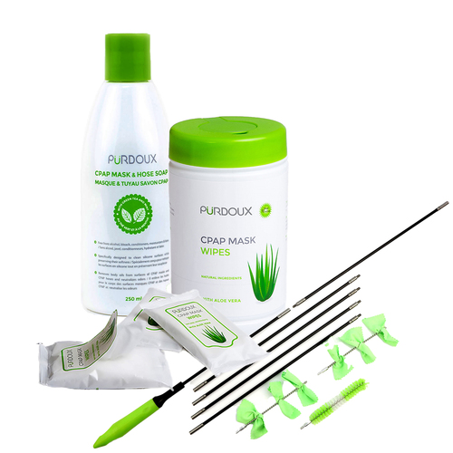 Purdoux  Premium CPAP Cleaning Package - Green Aloe Vera
