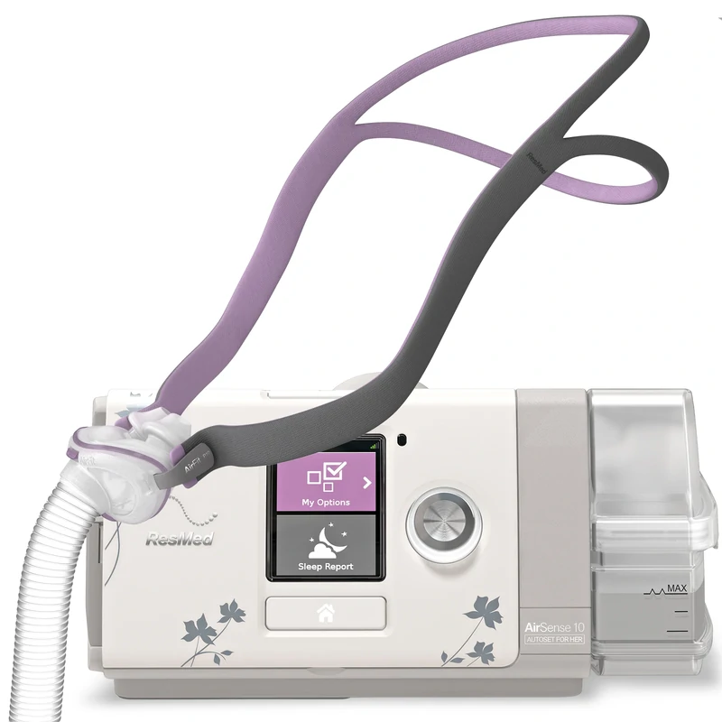 ResMed ResMed AirSense 10 Autoset for Her CPAP Machine 4G with Pillow Mask